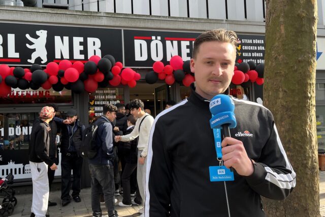 Tim Hübbertz berichtet live von der Dönerbudeneröffnung in der Kuckelke in Dortmund.