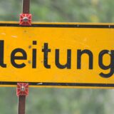 Ein Umleitungsschild.