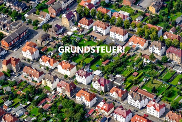 Luftbild von Häusern in Suderwich