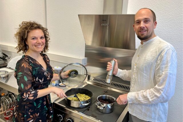 Lisa und Fabian Pieper aus Dortmund haben den veganen Catering-Service healthy port gegründet