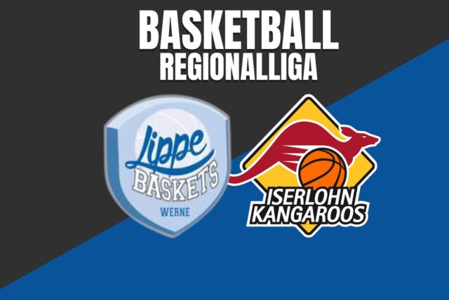 Die LippeBaskets Werne treffen auf die Iserlohn Kangaroos.
