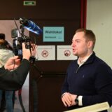 Nicklas Kappe beim Interview mit dem WDR
