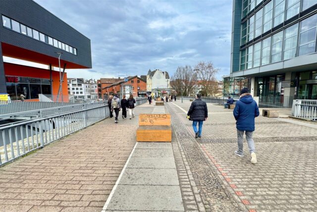 Die Hörder Brücke.