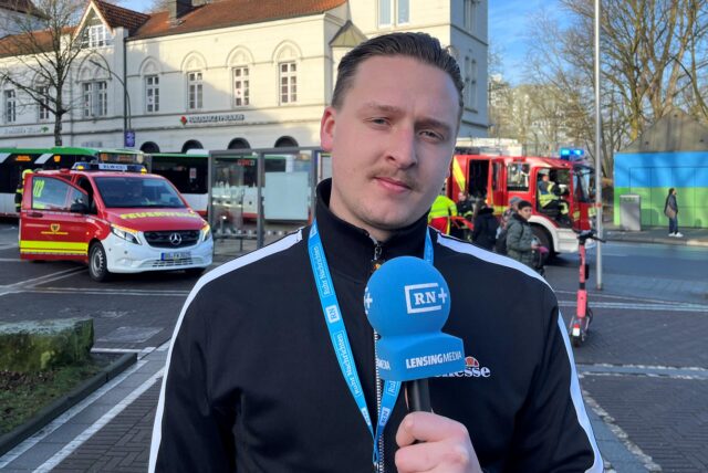 In Dortmund-Dorstfeld läuft aktuell ein Feuerwehreinsatz. Unser Reporter Tim Hübbertz berichtet im Video.