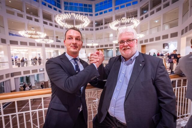 AfD-Bundestagsabgeordneter Matthias Helferich im Dortmunder Rathaus