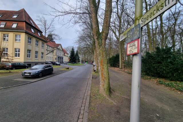 Die Speeck- und Genthiner Straße sollen 2025 zu Fahrradstraßen umgewandelt werden.