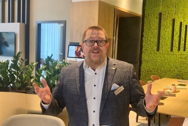 Hotel-Manager Lars Krimmel