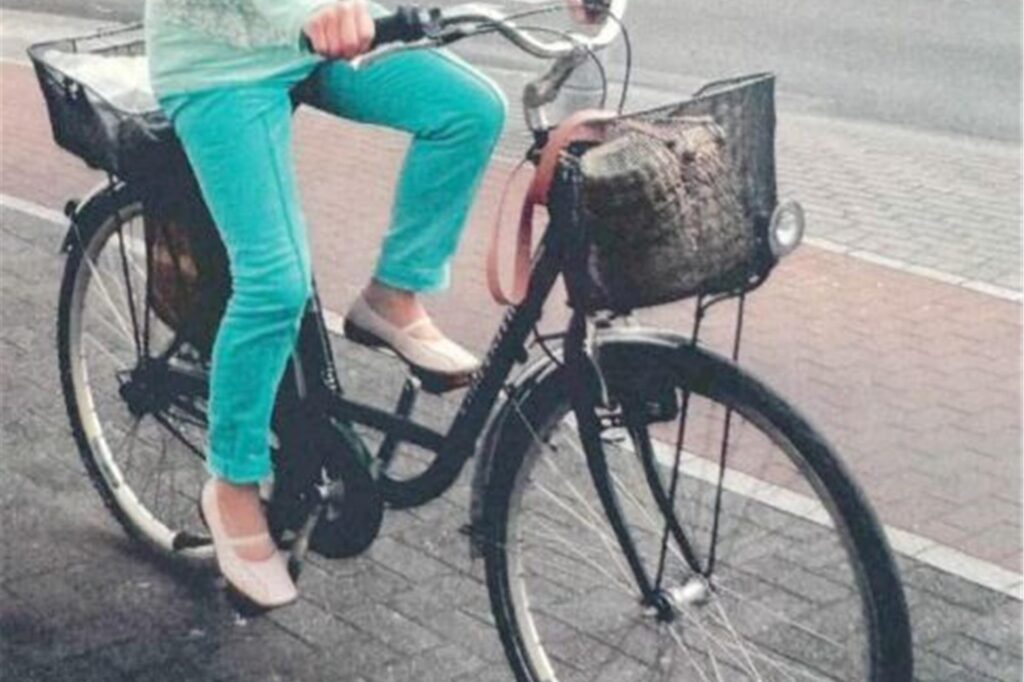 Zu sehen ist ein Fahrrad, mit dem vermisste Mann unterwegs sein soll. Zu sehen ist ein Fahrrad, mit dem vermisste Mann unterwegs sein soll.