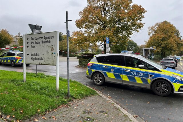 Polizeieinsatz Holzwickede Bombendrohung