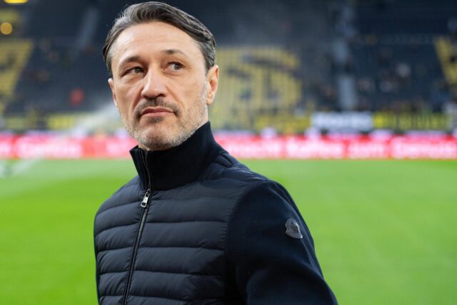 Niko Kovac schaut zur Seite.