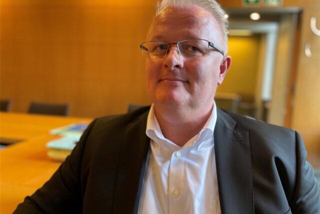 Stefan Brenk, Bereichsleiter Kämmerei im Rathaus Castrop-Rauxel.
