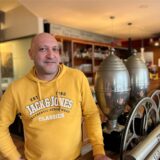 Nunzio Marcucci in seiner Trattoria Puglia