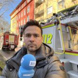 Die Mallinckrodtstraße war für einen Feuerwehreinsatz gesperrt.