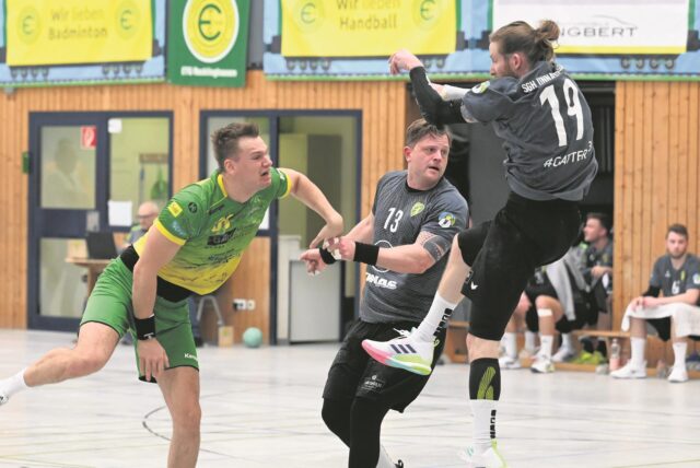 ETG Recklinghausen – SGH Unna-Massen, Leon Welter beim Wurf