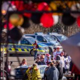 Eine Polizistin bei einer Demonstration in Dortmund (Archivbild)