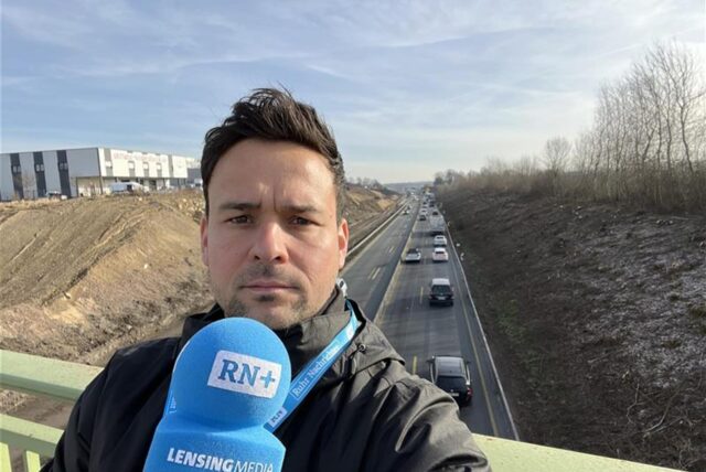 Stau rund um die B1 in Dortmund