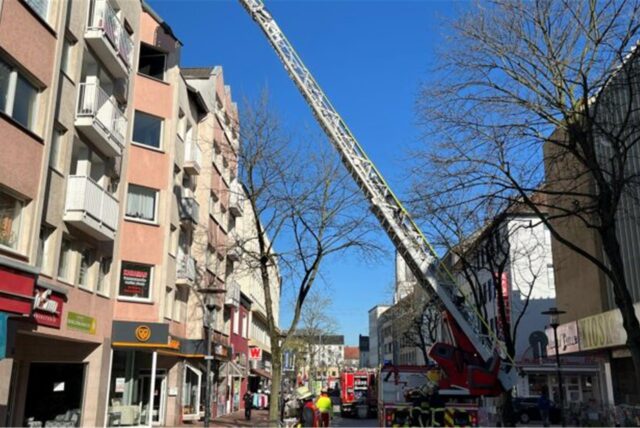 Drei Brände in zwei Tagen: In der Nordstadt gab es am Montag auch einen Brand an der Münsterstraße.