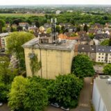 Luftaufnahme vom Kuniberg-Bunker in Recklinghausen.