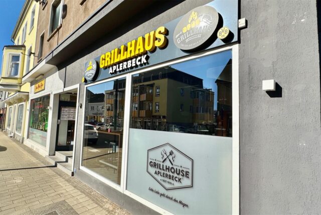 Das Grillhaus Aplerbeck an der Köln-Berliner-Straße in Dortmund-Aplerbeck.