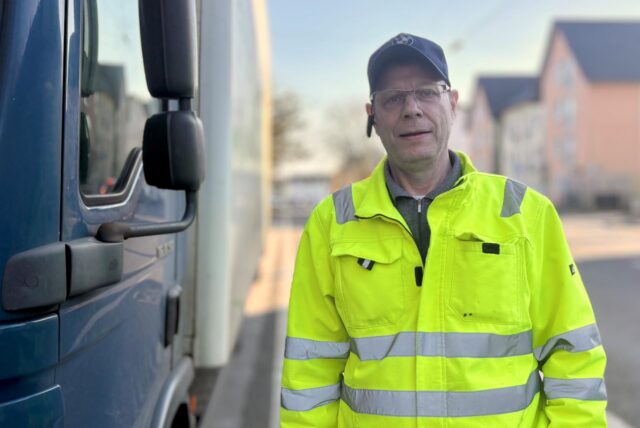 An dieser Stelle der Bahnhofstraße stellt Guido Kremer gerne seinen Lkw ab. Mit der neuen Beschilderung wird das verboten.