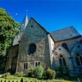 Die evangelische St. Remigius-Kirche in Dortmund-Mengede von außen.