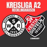 Logos von SW Röllinghausen und SV Vestia Disteln II