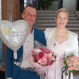 Mark und Katharina Malinovski heiraten im alten Stadthaus.