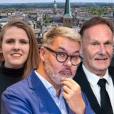Sie gehören zu Dortmunds einflussreichsten Menschen (v.l.): Noch-Signal-Iduna-Chef Ulrich Leitermann, Grünen-Fraktionschefin und OB-Kandidatin Katrin Lögering, Oberbürgermeister Thomas Westphal, BVB-Boss Hans-Joachim Watzke und Wilo-Chef Oliver Hermes.