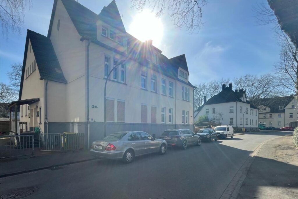 Häuserflucht in der Marschallstraße.