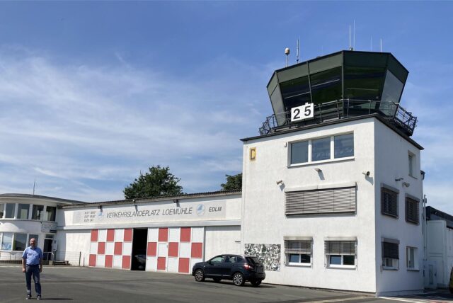 Der Flugplatz Loemühle