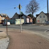 Eine Straßenkreuzung in Datteln.