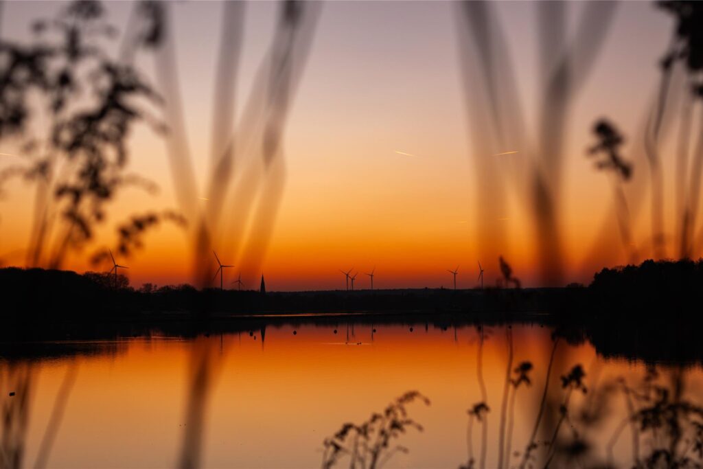 Sonne Frühling Bilder Dämmerung Fotografie Haltern