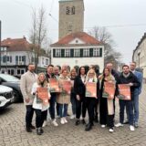Dorsten isst mobil Vertrteter auf dem Marktplatz