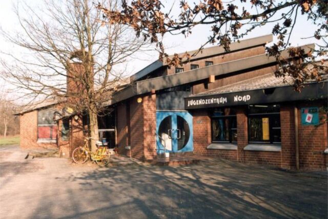 Das Kinder- und Jugendzentrum Nord an der Beethovenstraße in Herten-Disteln.