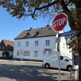 Stopp-Schild an der Lichtendorfer Straße
