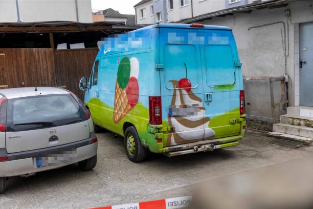 Ein Eiswagen in Gelsenkirchen