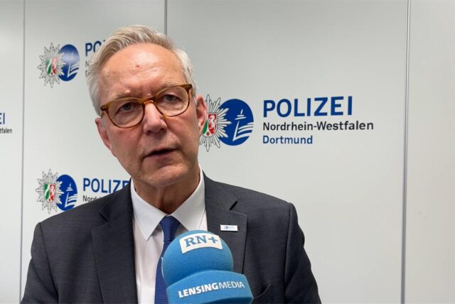Polizeipräsident Gregor Lange zeigt sich besorgt angesichts des Kriminalitätsanstiegs in Dortmund.