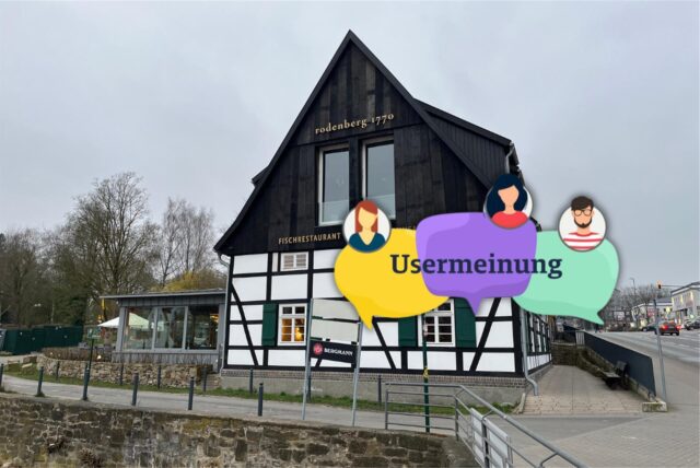 Das Restaurant Rodenberg 1770 an der Rodenbergstraße in Dortmund-Aplerbeck.