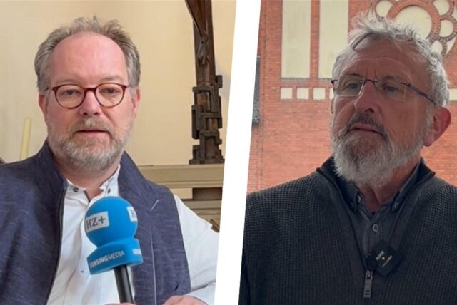 Nach dem Germanwings-Absturz: Die Seelsorger Gregor Coerdt und Karl Henschel haben in Haltern die Trauernden begleitet und Trauergottesdienste organisiert.