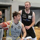 Dauerbrenner beim Marler BC: Marvin Ewald (l.) war in Dortmund einmal mehr auch bester Werfer.
