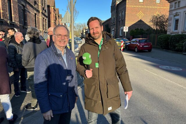 RZ-Reporter Tobias Mühlenschulte spricht mit dem Verkehrspolitiker Heinz-Bernd Einck.
