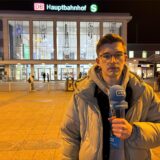 Die Bundespolizei sperrte den Hauptbahnhof wegen eines herrenlosen Rucksack ab. Reporter Julius Obhues war live dabei, als die Sperrung aufgehoben wurde.
