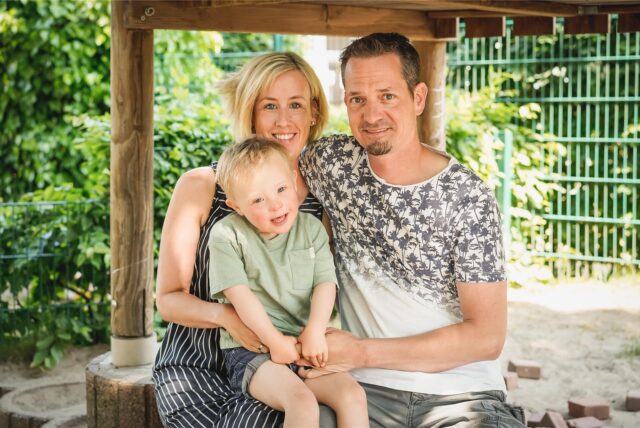 ein Familie aus Stadtlohn