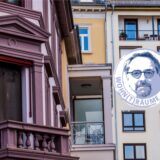 Altbau- und Neubauhäuser in einer deutschen Innenstadt.