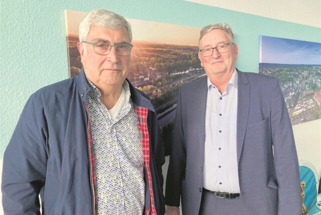 Bernd Mennemeier und Christian Hoppe von der Waltroper CDU