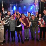 Eine Live-Band sorgte für viel Stimmung.