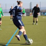 Maya Klemm (am Ball), hier beim 3:1-Sieg gegen SF Sümmern, eröffnete mit ihrem Treffer im Westfalenpokal den Torreigen in Detmold.