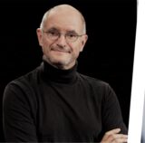 Fotomontage: Links im Bild ist der Recklinghäuser Thomas Deutscher, rechts im Bild ein positiver Corona-Test