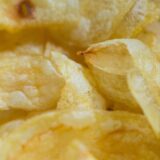 Salzige Kartoffelchips