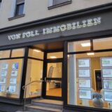 Die Filiale des Unternehmens Von Poll Immobilien am Königswall in Recklinghausen.